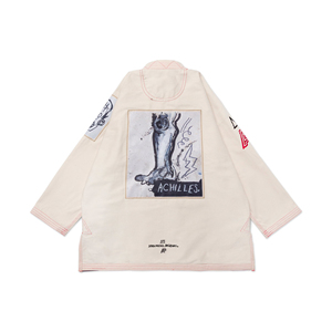 Kimono de Jiu Jitsu Shoyorol Marrón con Logotipo Personalizado, Nuevo Modelo, Lote 135, Alta Calidad, 100% Algodón, 450 GSM, para Karate - Product Image 2
