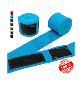 2 Rolls High Quality PU Moisture Wicking Boxing <b>Hand</b> Wraps with for Closure & Customizable Colors & Logos for MMA Training - Product Image 1