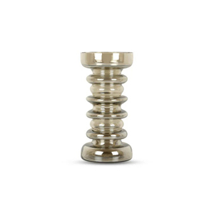 Elegant Aega <b>Candlestick</b> Glass Holder for Tabletop Centerpiece and Home Decor Enhancement - Product Image 1