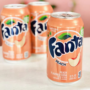 Cheap Price Fanta Peach Soda 335ml Smooth and Refreshing Peach Taste Best Quality <b>soft</b> <b>drink</b> 335ml - Product Image 5