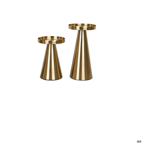 Gold Metal Table <b>Top</b> Decorative Candlestick Holder Handmade Iron Wire Home Decoration Customized Color Decorations - Product Image 2