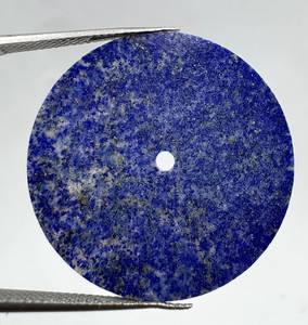 Cadran de montre A K Gems en lapis-lazuli, 30,5 mm, rond, bleu royal, pierre naturelle du Rajasthan, accessoires de montre - Product Image 2