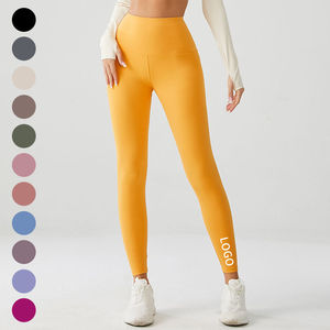 Leggings Deportivos de Algodón 100% Orgánico para Mujer, Pantalones de Yoga Sostenibles de Alta Calidad, Venta al Por Mayor - Product Image 3