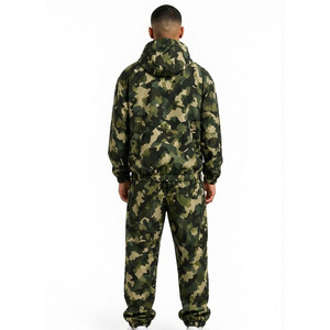 Chaqueta Cortavientos con Capucha Personalizada de Alta Calidad para Esquí, Impermeable, Resistente al Viento, con Bordado de Camuflaje y Logotipo, con Bolsillos Hilden, Traje Deportivo - Product Image 2