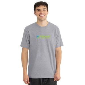 T-shirt tubulaire idéal pour homme, en coton mélangé doux, respirant, décontracté, streetwear, vêtements d'été pour tous les jours - Product Image 1