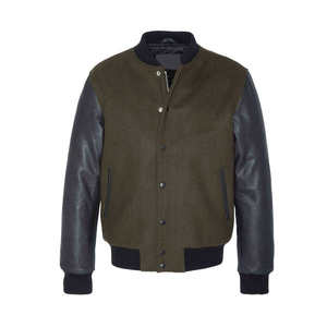 Veste universitaire d'hiver personnalisée avec logo, en laine, à capuche, réversible, imperméable, unisexe, streetwear - Product Image 5