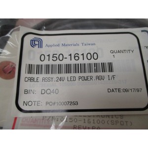 2 AMAT 0150-16100 Ensemble de câbles Alimentation LED 24V, AGV - Équipements et pièces semi-conductrices de renommée mondiale à confiance mondiale - Product Image 6