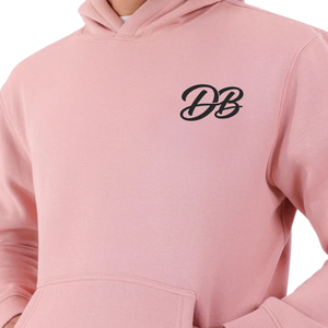 Sudadera con Capucha Oversize Rosa Personalizada con Logo para Mujer, de Forro Polar Grueso, Estilo Streetwear con Hombros Caídos, Venta al por Mayor - Product Image 6