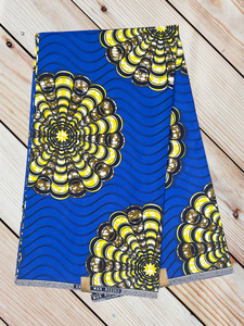 Tela de Algodón con Estampado Africano Ankara para Coser Ropa, Manualidades y Moda, por Hitjem Export Island Supplier - Product Image 5