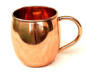 Magnifiques mugs à boire en cuivre avec des détails traditionnels et une construction durable pour servir de l'eau, du café, du thé, du jus et des boissons - Product Image 6