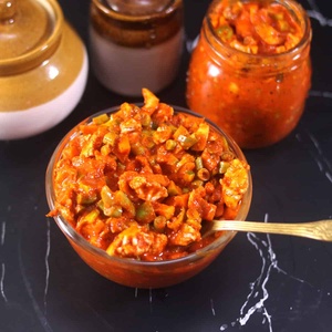 Flavorful Authentic Homemade Spicy Mixed <b>Pickle</b> 25Kg Featuring Traditional Style Preparation Rich Flavor and Long Lasting - Product Image 1