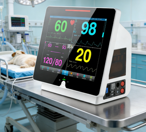 <span class=keywords><strong>Monitor</strong></span> Pasien Hewan 12 Inci dengan Layar Sentuh, Pemantauan Multi Parameter, dan Desain Portabel - Product Image 5
