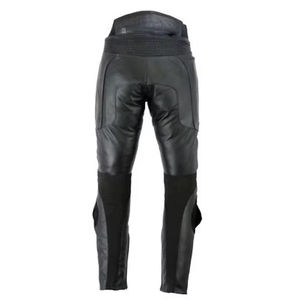 Pantalon de moto personnalisé coupe slim en cuir, coupe-vent et de protection, nouveau style - Product Image 3