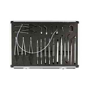 Ensemble d'instruments de microchirurgie ophtalmique de précision en acier inoxydable pour la chirurgie de la cataracte - Product Image 5