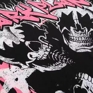 T-shirts en toile respirante de haute qualité pour hommes, col rond, poids lourd 240 g/m², vente en gros, OEM, streetwear, graphisme personnalisé - Product Image 4