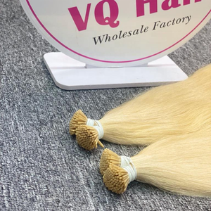 Extensions de cheveux humains vierges Non-Remy vietnamiennes blondes droites à double pointe plate de haute qualité avec double trame en machine pour femmes - Product Image 4