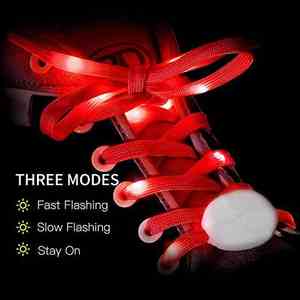 Lacets LED amusants pour chaussures décontractées et de fête Vibrant et fonctionnel pour les commandes en gros - Product Image 2