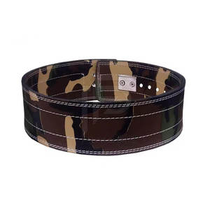 Ceinture de musculation en néoprène et cuir de haute qualité, robuste, pour squats, soulevés de terre et entraînements en salle de sport - Product Image 3