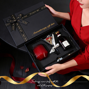 Set de Regalo de Aromaterapia LANJO con Velas de Cera de Soya y Difusor de Varillas - Ecológico y Hecho a Mano para San Valentín y Bodas - Product Image 2