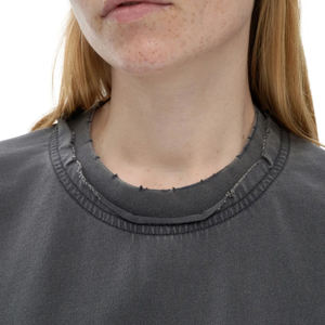 Fabricantes de Ropa, Nueva Colección de Verano Personalizada, Camiseta de Manga Corta para Mujer, 100% Algodón, 300 Gramos, Cuello Redondo, Estilo Informal - Product Image 2