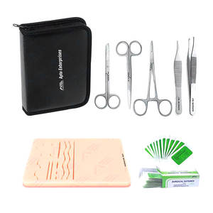 Kit d'outils pour plaies en forme d'arc et pré-découpées et fils de suture parfaits pour la pratique et l'éducation Kit de suture Instruments médicaux - Product Image 1