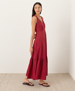 Vestido Largo Informal de Verano, Estilo Veraniego, de Alta Calidad, en Algodón, para Mujer, Elegante, con Diseños Personalizados - Product Image 3