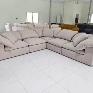 Sofá en Forma de L de Tres Plazas, Europeo, Ecológico, de Espuma, Extensible, Plegable, con Masaje, sin Respaldo ni Brazos, Inflable, para Apartamento u Hotel - Product Image 3