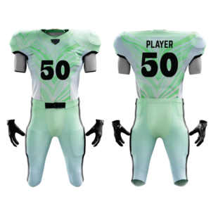 Conjunto de Uniforme de Fútbol Americano, Camiseta Transpirable con Pantalones a Juego, para Días de Partido y Entrenamientos de Equipo - Product Image 6