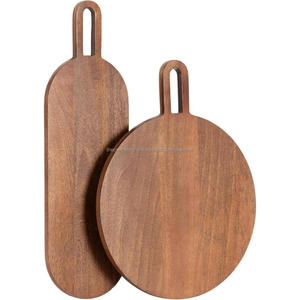 Planche à découper finie naturelle Style personnalisé planche à découper en gros accessoires de cuisine planche à fromage de bonne qualité lot de 4 - Product Image 6