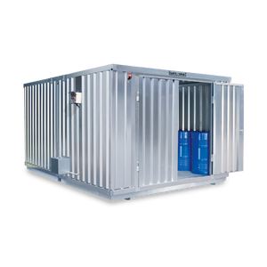Contenitore per materiali pericolosi SRC-S 3.2W zincato, con porta a due ante - Product Image 3