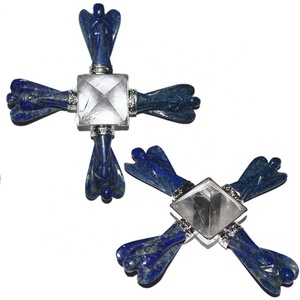 Generador de Ángel de amatista india, piedra semipreciosa, fengshui - Product Image 3