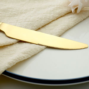 Heavy Duty Sustainable Stainless Steel Cutlery Set | Durable <b>Flatware</b> for Hotels Banquets Catering Parties - Product Image 4