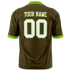 Championship Style Football Jersey <b>Athletic</b> Teamwear Custom Colors Logo Name Number Export Quality Manufacturer Jersey - Product Image 4