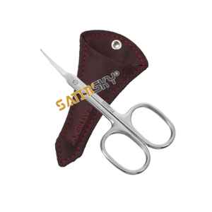 Tijeras para Cutículas Extra Finas, Curvas, Afiladas y Precisas, de Acero Inoxidable con Mango de Cerámica, Largas, Profesionales, para Manicura y Cuidado Personal - Product Image 3