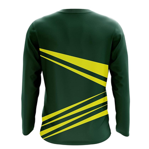 Maillot de gardien de but à col rond, respirant, impression sublimée personnalisée, manches longues, maillots de gardien de but de football - Product Image 2
