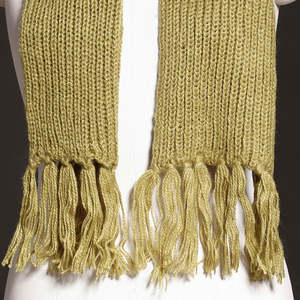 Nordic Style Unisex Knitted <b>Scarf</b> - Winter Pattern Soft Muffler - Custom Logo Ribbed Knit Fashion Accessory - Product Image 2