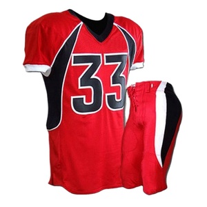 Maillot de football américain personnalisable pour adultes, imprimé en sérigraphie, respirant, 100 % polyester, vêtements de sport pour hommes, créez votre propre design - Product Image 1