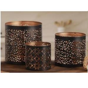 Décoration de dîner de mariage, porte-bougie en métal, finition dorée, qualité supérieure, porte-bougie à la bougie chauffe-plat - Product Image 6