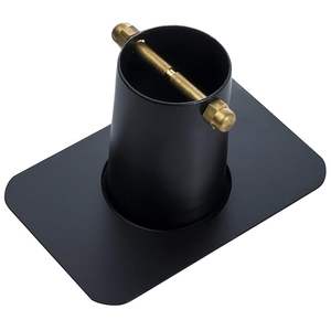 Adaptateur de gouttière de qualité supérieure pour chaînes de pluie Monarch, adaptateur de gouttière en cuivre, support de drainage pour chaîne de pluie pour gouttière de toit - Product Image 5