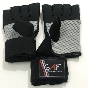 GAF 2023 Guantes de gel de medio dedo personalizados para hombres y mujeres Fitness Deportes Gimnasio y levantamiento de pesas para montar y boxeo - Product Image 1