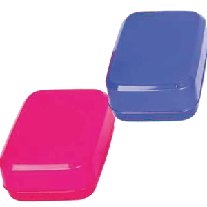 ที่ใส่สบู่พลาสติกอินเดียขนาดกะทัดรัดทนทานและน้ำหนักเบาสำหรับห้องน้ำห้องครัวหรือใช้เดินทาง - Product Image 6