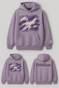 men hoodie heavy <b>weight</b> cotton fleece drop shoulder oversized acid wash distressed embroidery print casual streetwear hoodie - Product Image 4