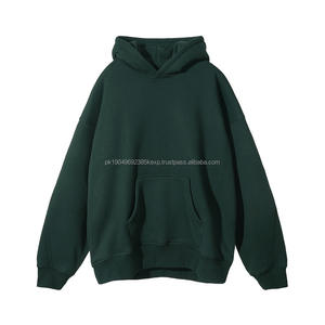 Personalizado puff impresión diseñador Heavyweight sudaderas con capucha de algodón polar liso sin cuerda jerseys streetwear de gran tamaño para los hombres Sudadera con capucha - Product Image 5