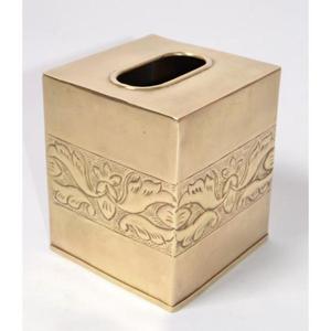Square Shape Decorative Metal Napkin Box Gold Color For <b>Wedding</b> Decoration Dining Tableware Setting Reusable <b>Tissue</b> Dispenser - Product Image 3