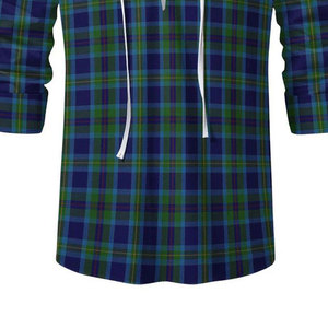 Chemise de kilt écossais traditionnel Strathallan moderne pour homme, motif tartan Jacobite authentique, à lacets - Product Image 5