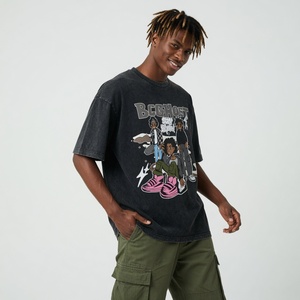 Camiseta Glory Custom extragrande con estampado, 100% algodón, calidad premium, estilo streetwear con hombros caídos, unisex. - Product Image 2