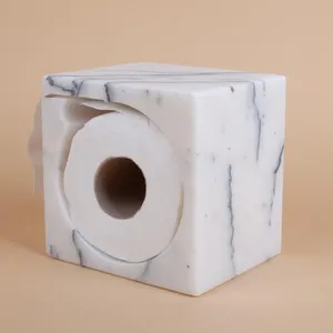 Porte-papier hygiénique en acier inoxydable de qualité supérieure pour une organisation de salle de bain élégante disponible en vrac - Product Image 6