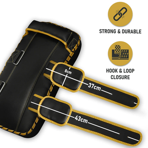 Almohadillas Tailandesas Curvas Personalizadas para Entrenamiento de MMA y Boxeo, Almohadillas de Brazo Duraderas con Absorción de Impactos para Uso en Gimnasio - Product Image 2