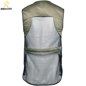Gilet de tir unisexe entièrement en mesh - Gilet de compétition respirant et léger avec poches pour cartouches et coupe confortable - Product Image 5
