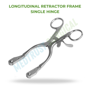 Retractor Quirúrgico Longitudinal Manual Medtrust con Bisagra Única, Estándar, para Neurocirugía y Columna Vertebral, de Acero Inoxidable, con Certificación CE - Product Image 2
